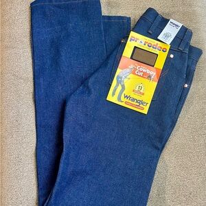 Wrangler Blue Bootcut Jeans Classic Style